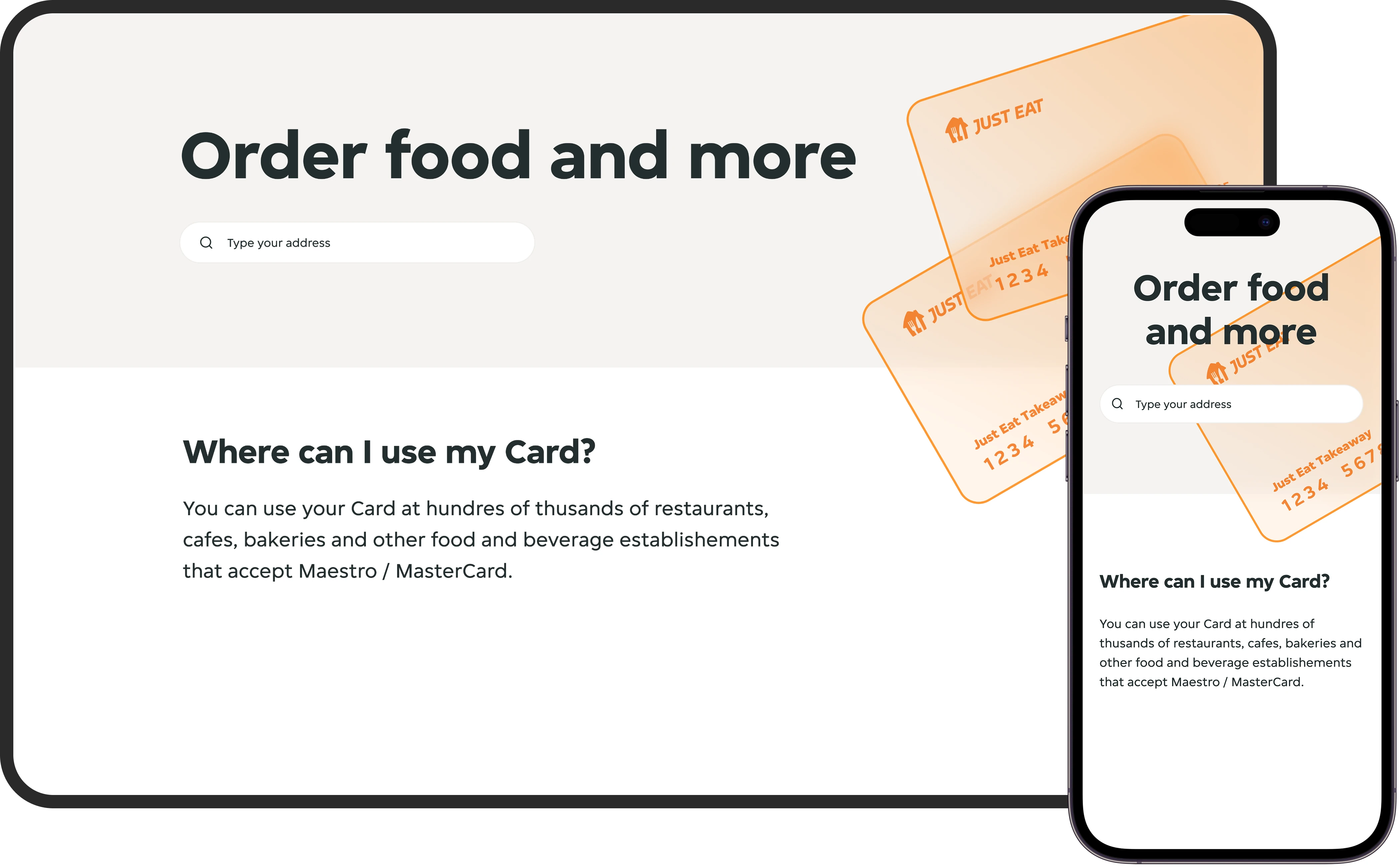 JET restaurant overview landing page — full eye-frame layout with map and side list