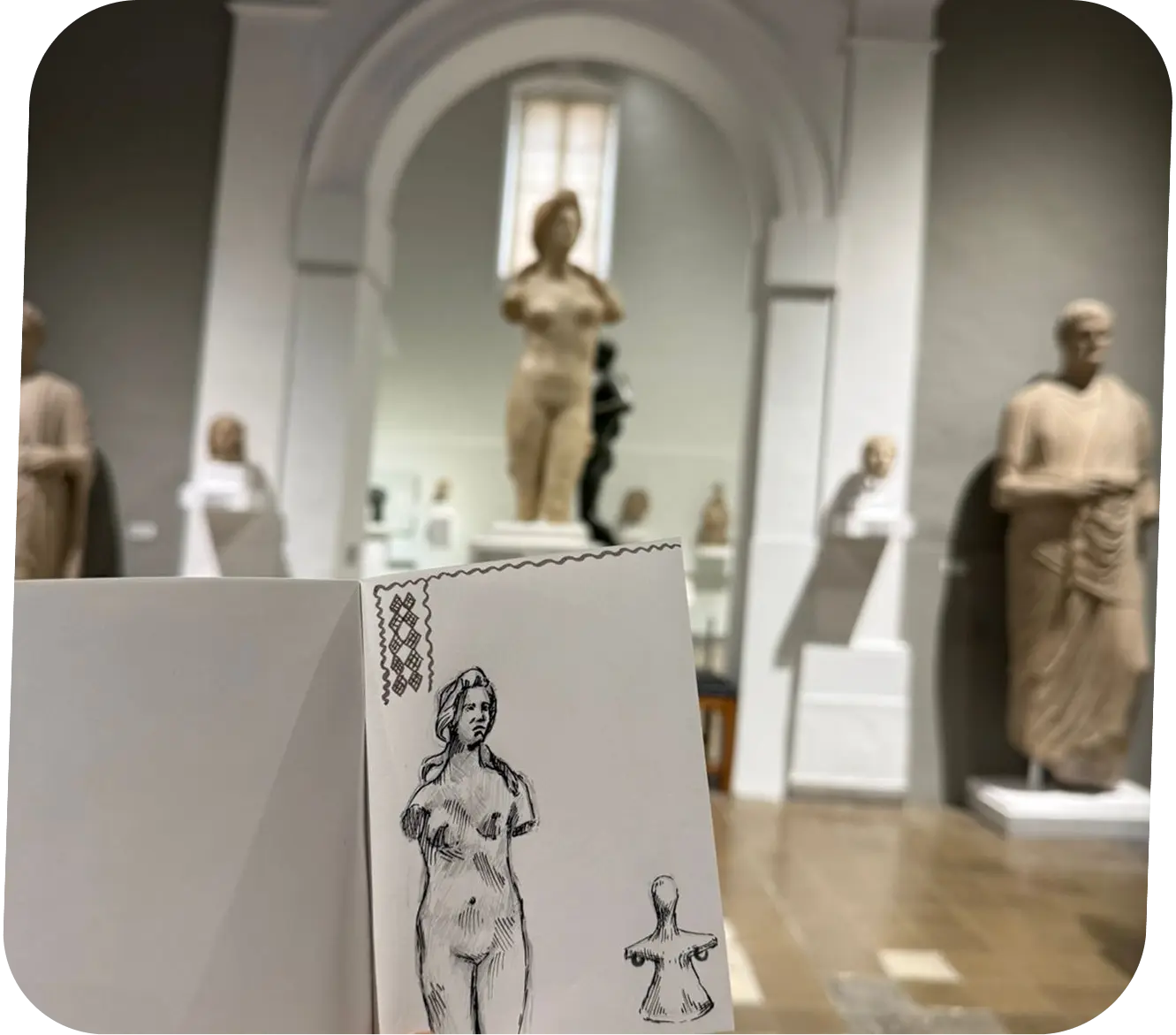 Exploring a different creative media — after a traditional Cypriot red clay workshop.
